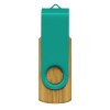 4GB Bamboo USB Drives Teal